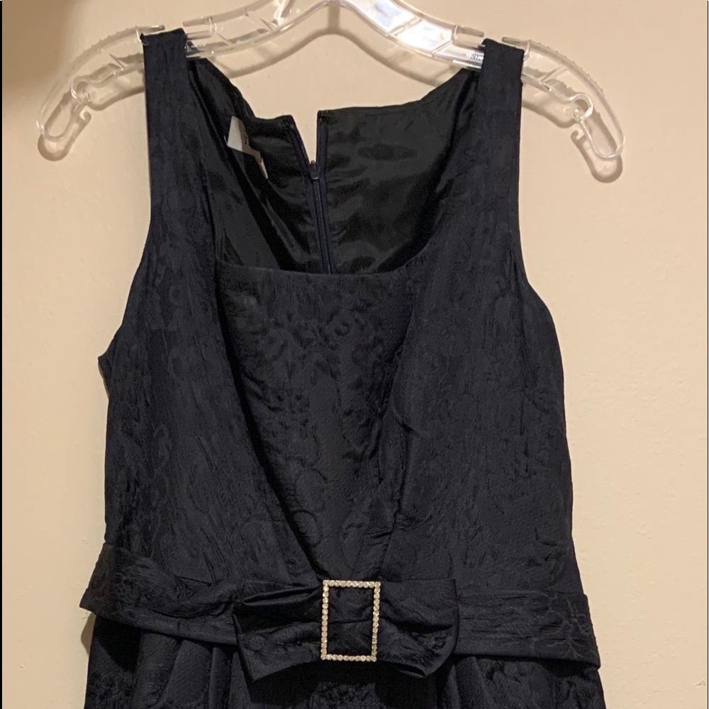 Navy midi formal dress